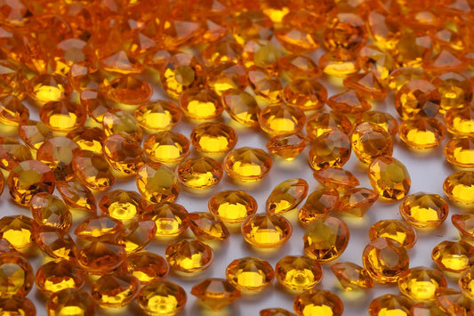 5000 pcs/Pack Wedding Table Scatter Confetti Crystals Acrylic Diamonds 6 mm Rhinestones for Wedding, Bridal Shower, Vase Beads Decorations (6mm, Bisque)