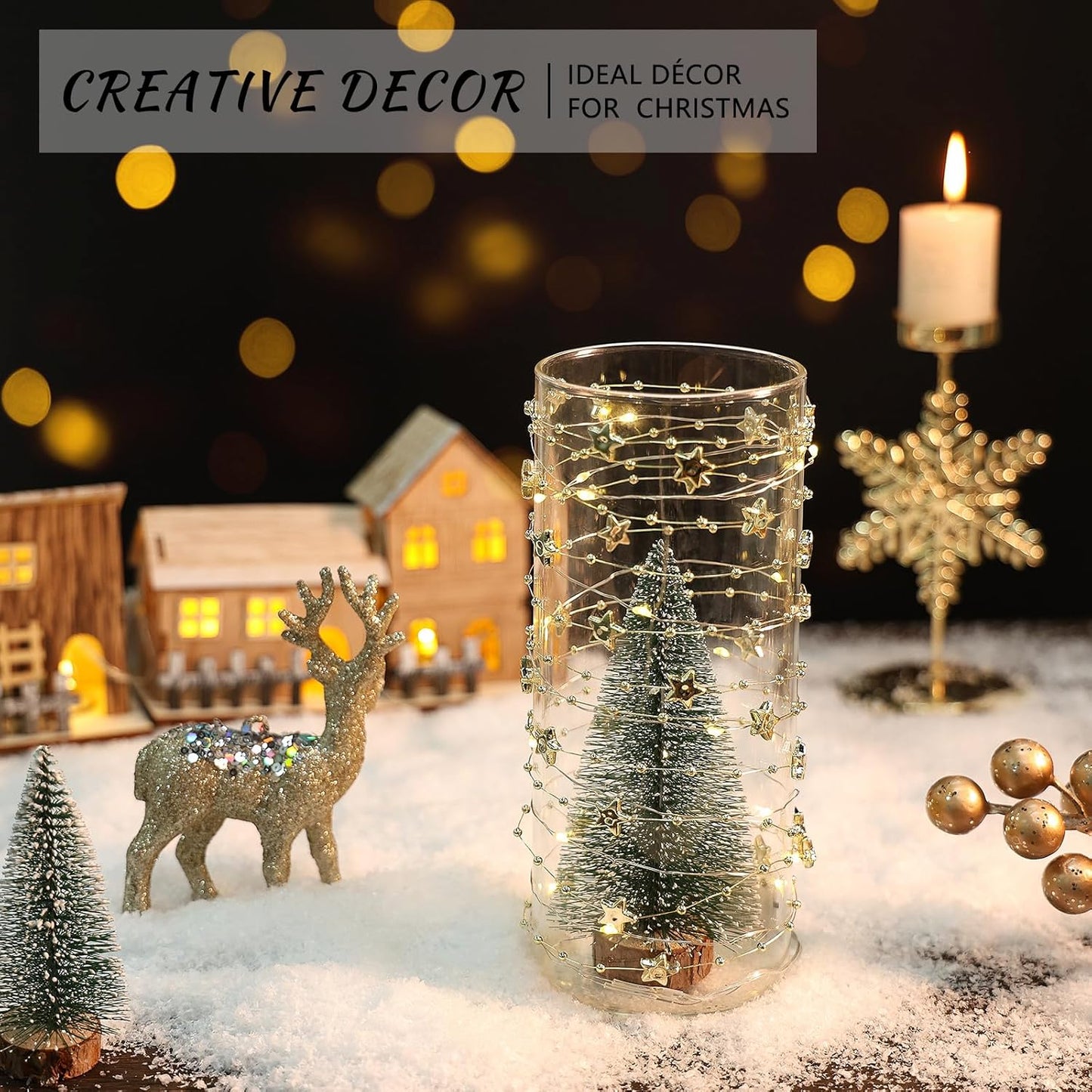 7Pcs Glass Cylinder Vase for Centerpieces Clear Glass Flower Vases Bulk, Glass Hurricane Candle Holder Tall 8 Inch Floral Vases for Table, Floating Candle Vases for Wedding Home Décor