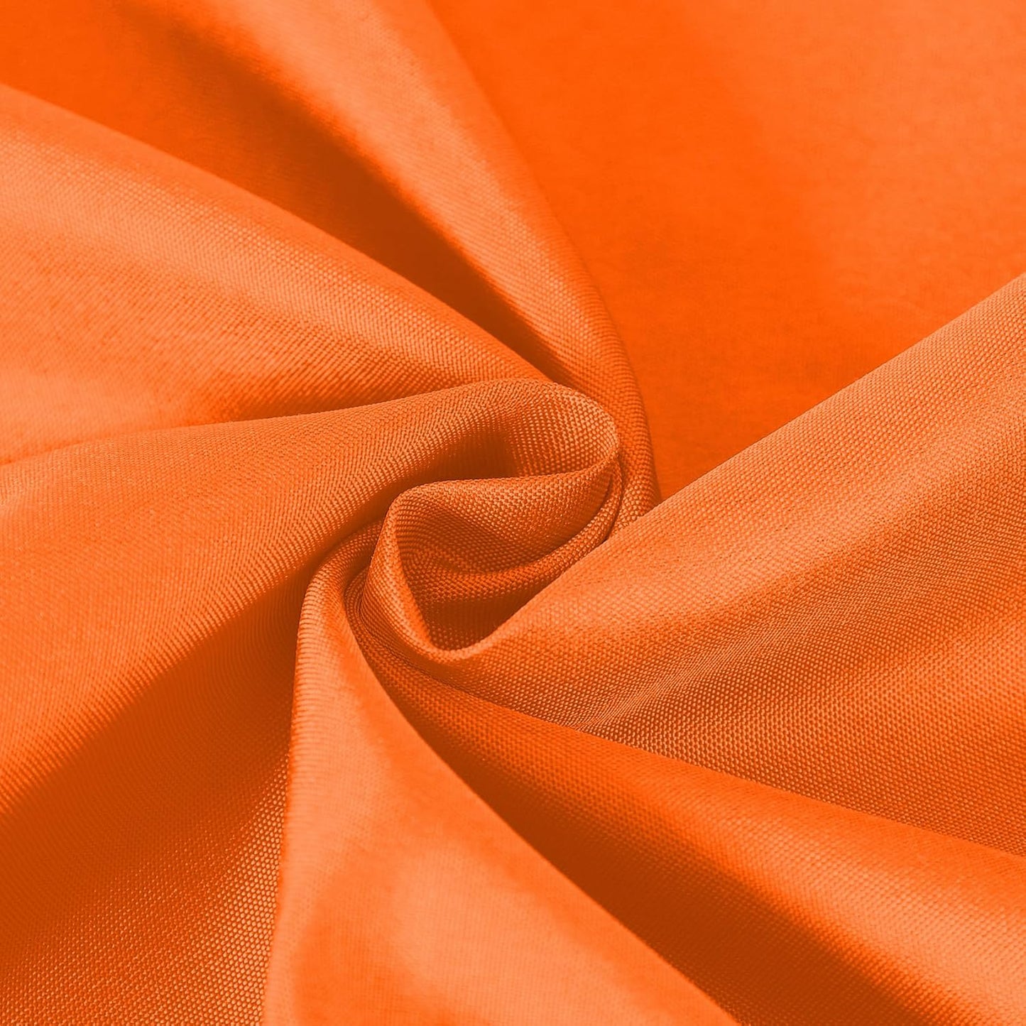 Rectangle Tablecloth 90x156 inch Washable Polyester Fabric Table Cloth for Wedding Party Dining Banquet Decoration（90x156, Orange）