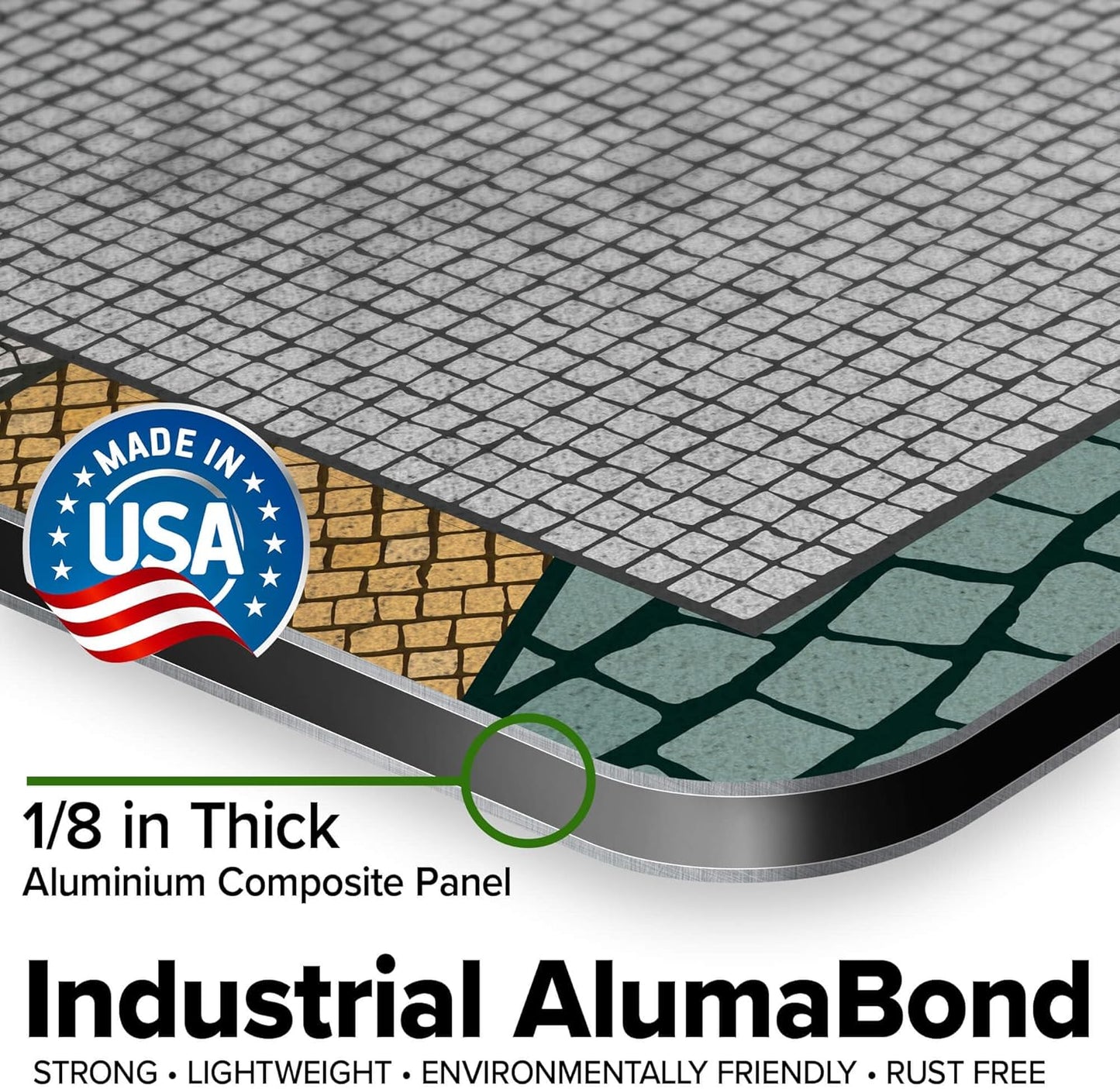 Custom Sign, Custom Street Sign, 11 Font Colors, 13 Font Styles, 4 Hole Options, 22 Sizes, 24x30 Inches, Rust Free DiBound, Fade Resistant, Made in USA by My Sign Center (Fauxsaic 2)