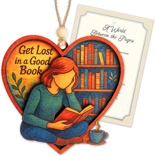 Funny Christmas Book Ornament 2025 - Book Christmas Ornament - Book Lover Gifts for Women - Books Ornaments for Christmas Tree - Bookish Gifts - Christmas Ornaments 2025 for Gift, Decor, Exchange