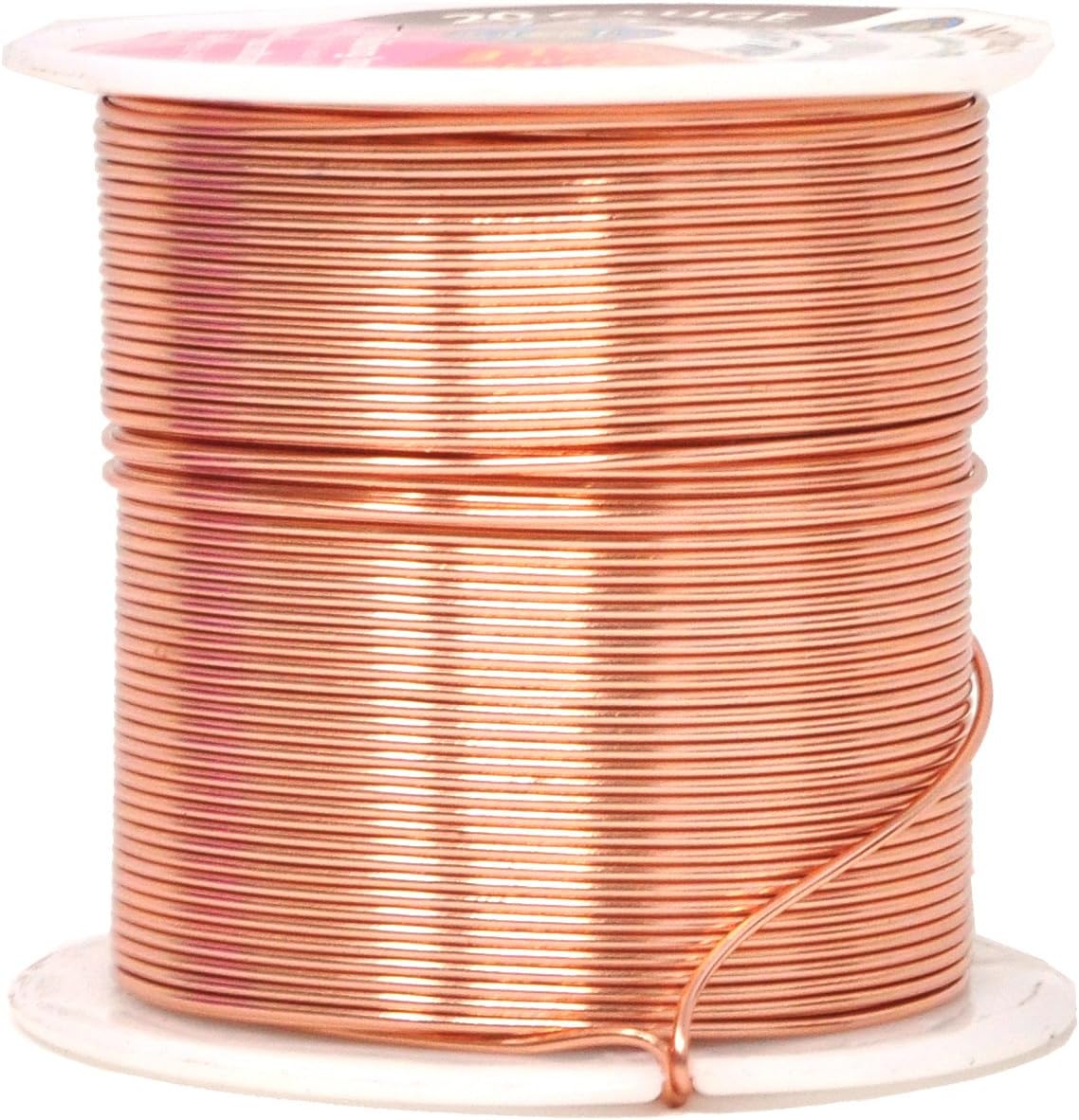 Mandala Crafts 20 Gauge Anodized Aluminum Craft Wire for Jewelry Making - 450 FT Colored Flexible Silver Copper Purple Gold Brown Red Wire - Bendable for Bonsai Armature Crafting Sculpting
