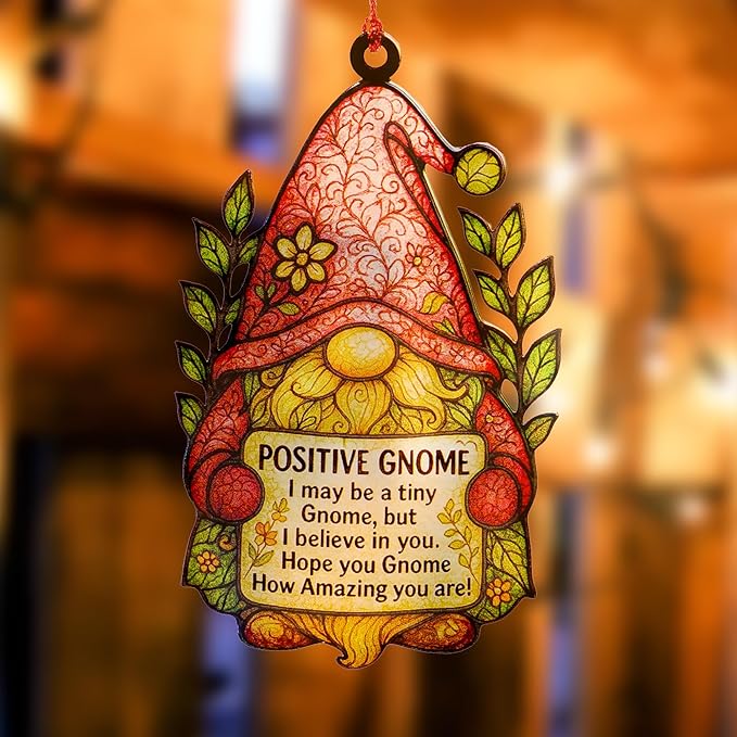 Gnome ornaments - gnome christmas ornaments - Gnomes gifts for women - Fall Christmas ornament 2025 - Christmas ornament - White elephant gifts