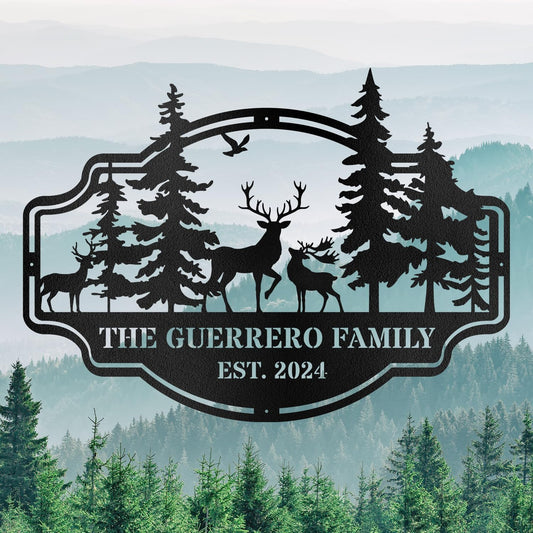 Custom Metal Signs Metal Name Sign Metal Wall Art Split Letter Monogram Wall Decor Metal Wall Art Last Name Sign Family Name Sign Personalized Wedding Gift Fire Pit Sign Outdoor Decor Cabin Sign