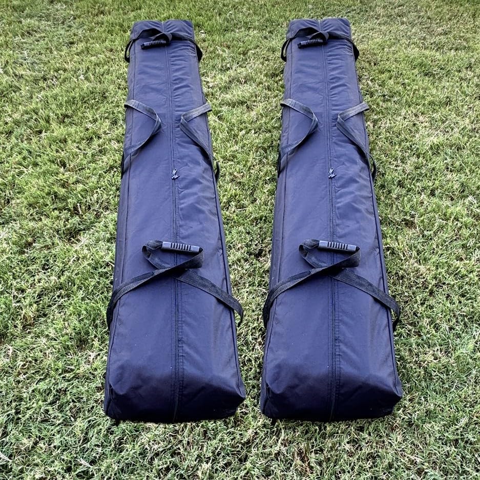 DELTA 20'x16' Budget PE Party + (2) Long Storage Bags for Parties, Outdoor Party Tents, Canopy Carpas para Fiestas, Wedding Party Event Canopy with Waterproof Top (B Model)