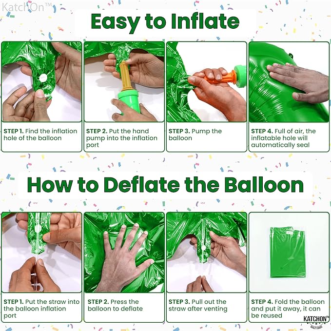 KatchOn, Giant Dark Green Number 9 Balloon - 40 Inch | | Foil 9 Birthday Balloon for 9th Birthday Decorations | 9th Anniversary Decoration | Green Party Decoration