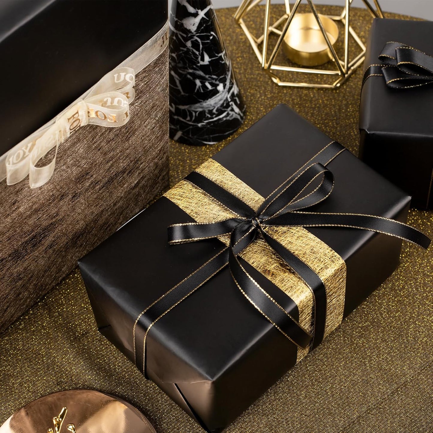 Garbendy Gift Wrapping Paper Roll-Solid Color Pearly-Lustre Paper,Perfect for Wedding, Valentine's Day,Birthday, Christmas,Baby Shower, Party - 17 Inch X 33 Feet