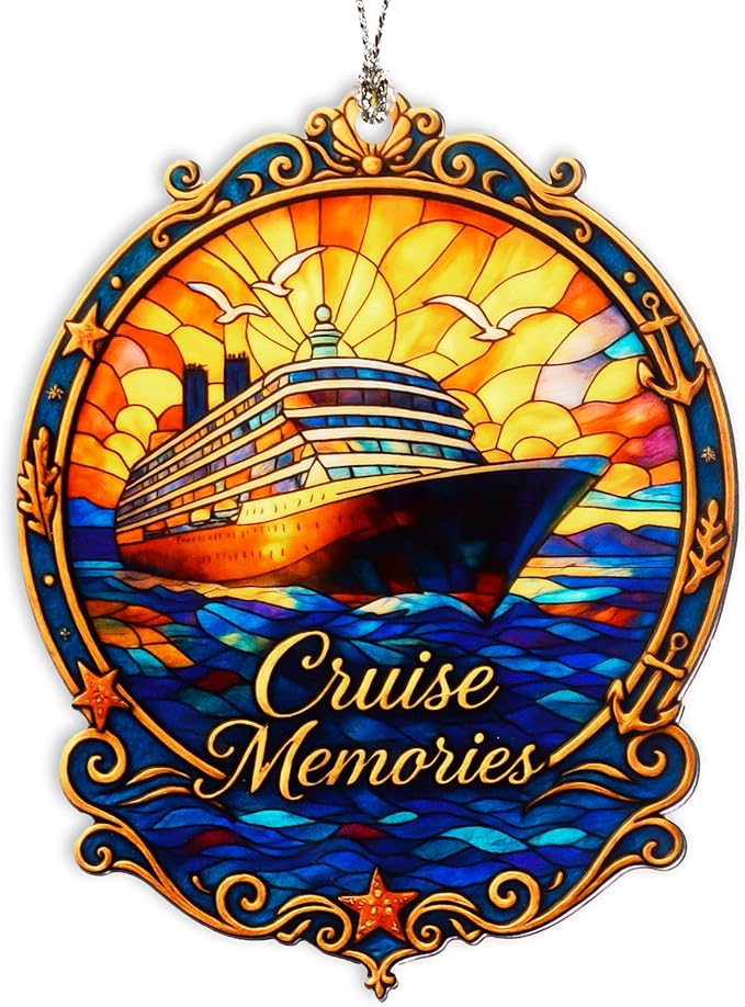 Cruise Ornament 2025 - Cruise Christmas Ornaments - Cruise Gifts - Christmas Ornament - Christmas Ornaments - Ornament