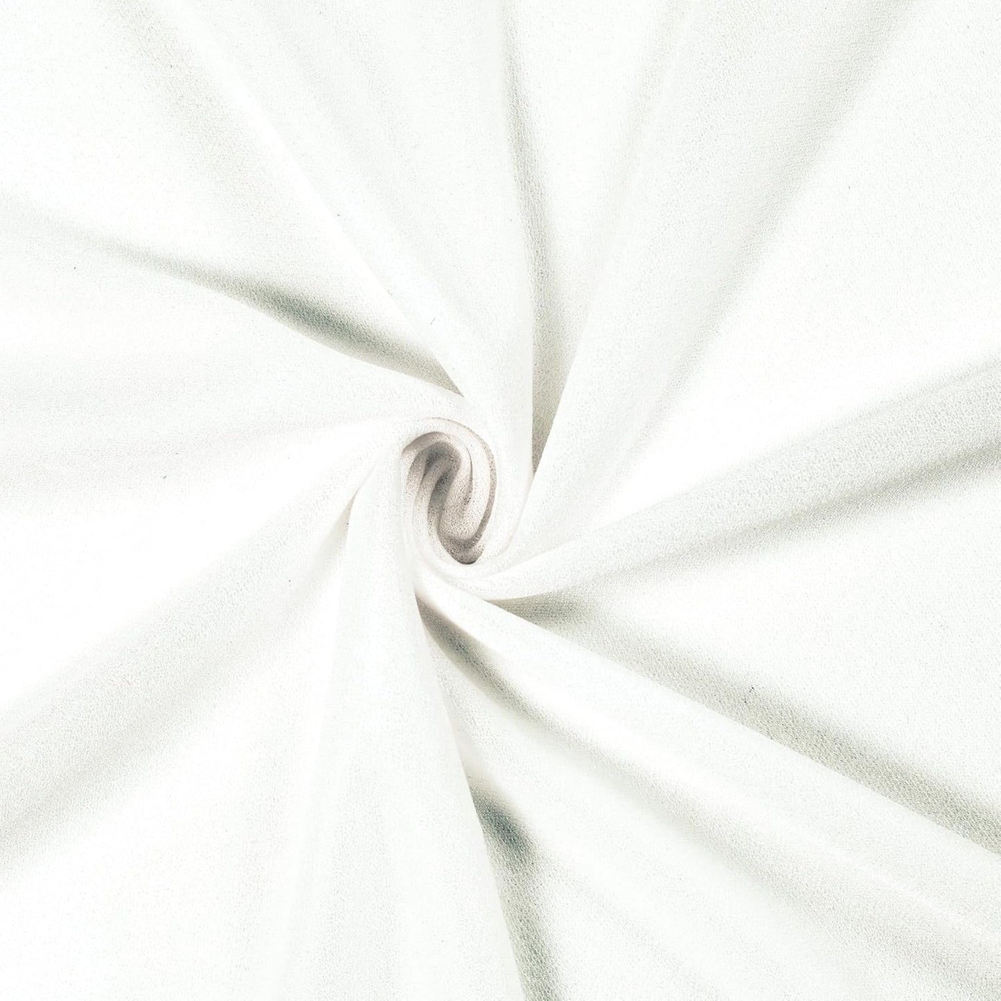 VDS Pack of 2 Panel (30 Inch X 30 Feet) Wedding Arch Draping Fabric Sheer Chiffon Fabric Drapery for Wedding Ceremony Reception Swag Backdrop Canopy Chuppah ARBO Altars Decoration (Ivory)