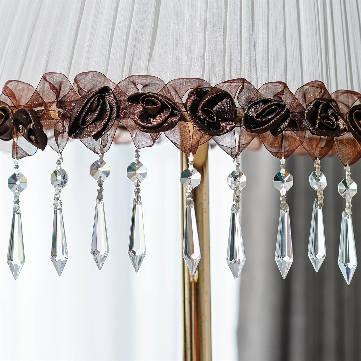 H&D HYALINE & DORA 20PCS 55mm Clear Chandelier Icicle Crystal Prisms Lamp Decoration