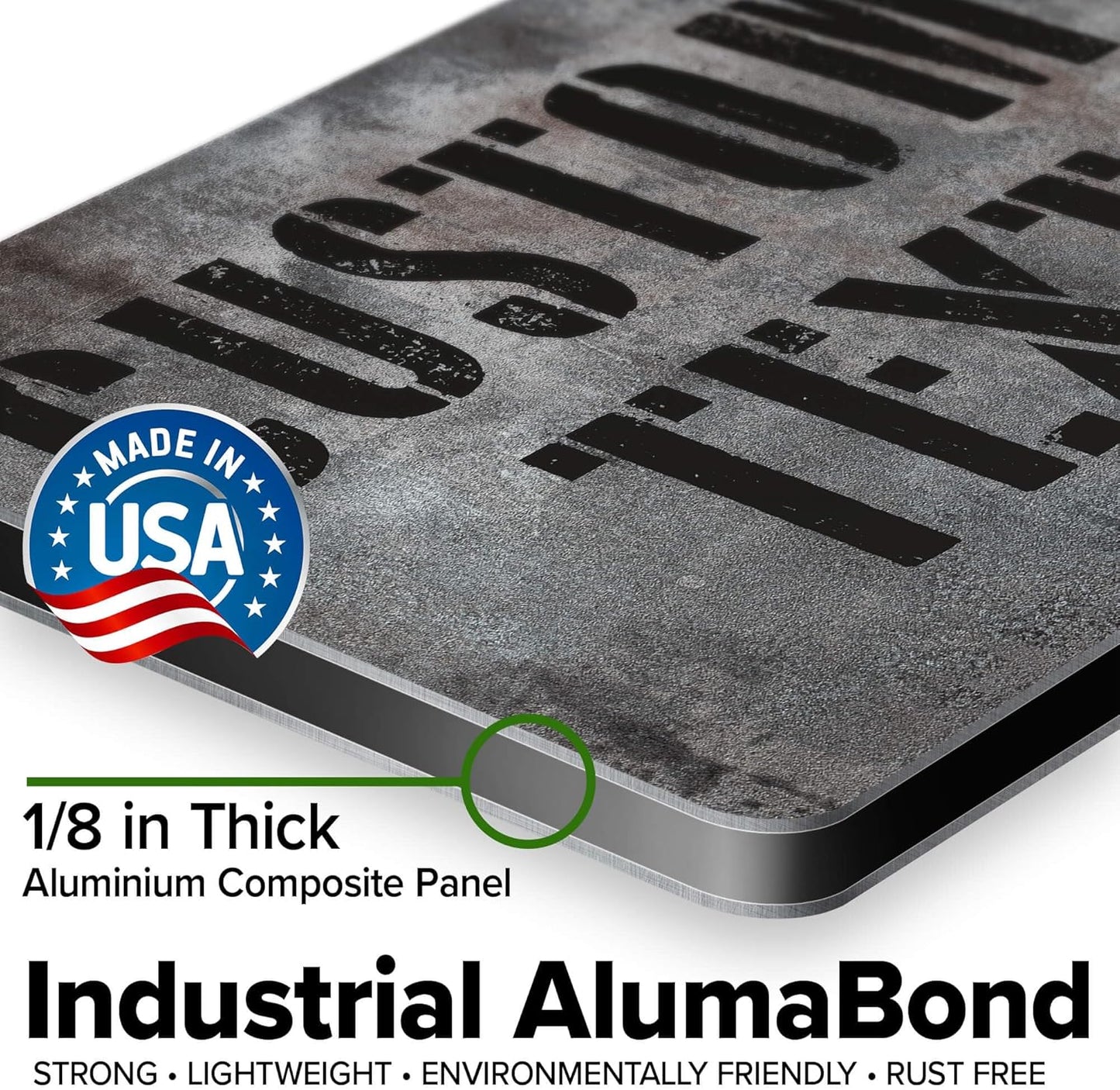 Custom Sign, Custom Street Sign, 11 Font Colors, 13 Font Styles, 4 Hole Options, 22 Sizes, 7x10 Inches, Rust Free DiBound, Fade Resistant, Made in USA by My Sign Center (Grunge Metal)