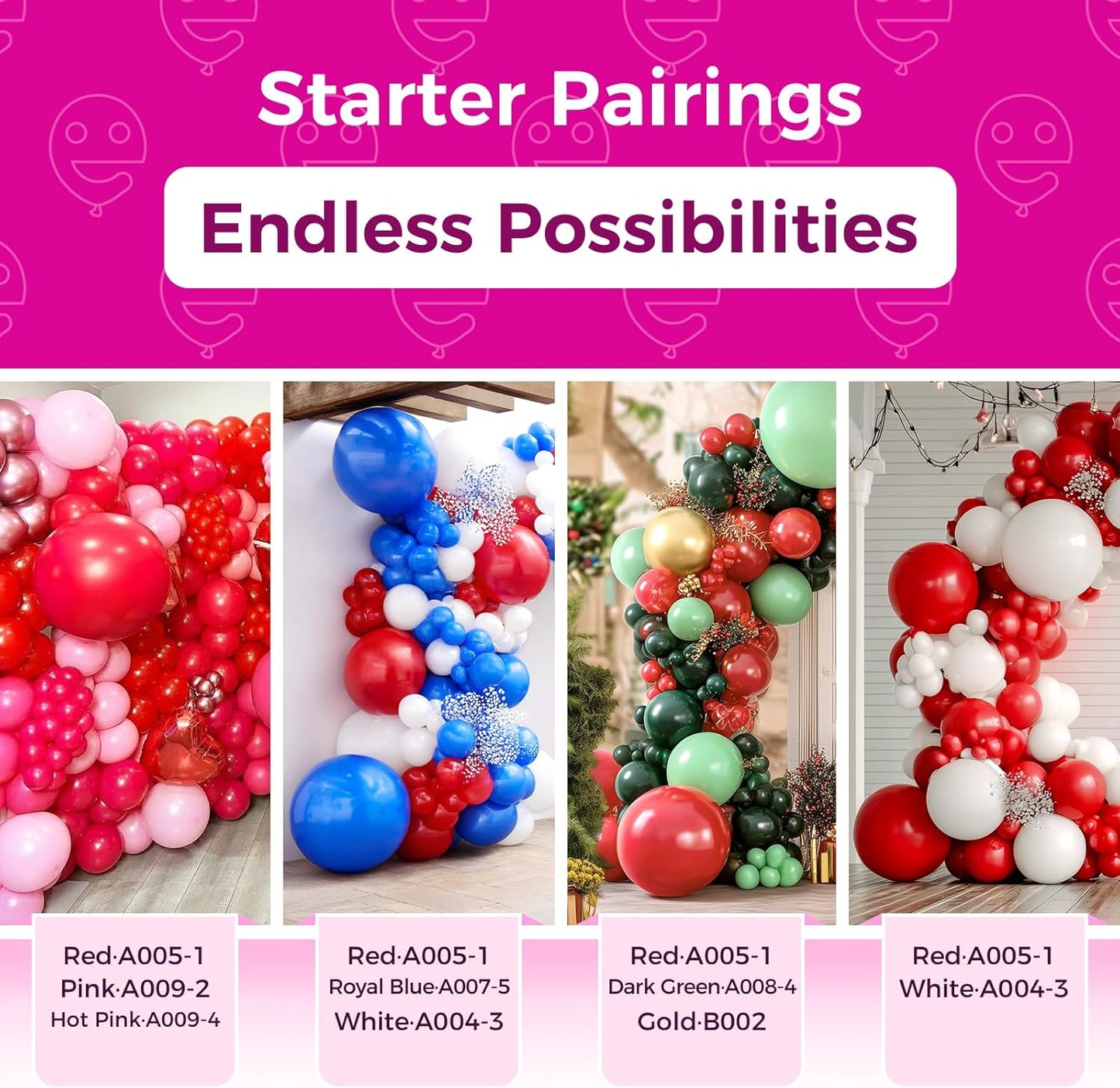 Bezente Red Balloons 18 Inch - 30 Pack Large Thick Red Balloons Big Round Red Latex Balloons for Valentine's Day Wedding Anniversary Christmas Birthday Party Decorations