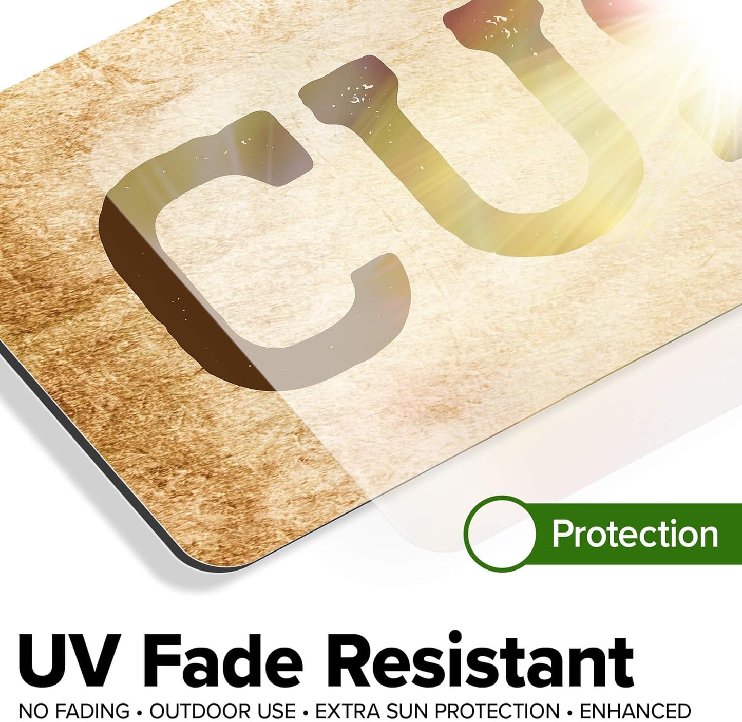 Custom Sign, Custom Street Sign, 11 Font Colors, 13 Font Styles, 4 Hole Options, 22 Sizes, 6x30 Inches, Rust Free DiBound, Fade Resistant, Made in USA by My Sign Center (Vintage)