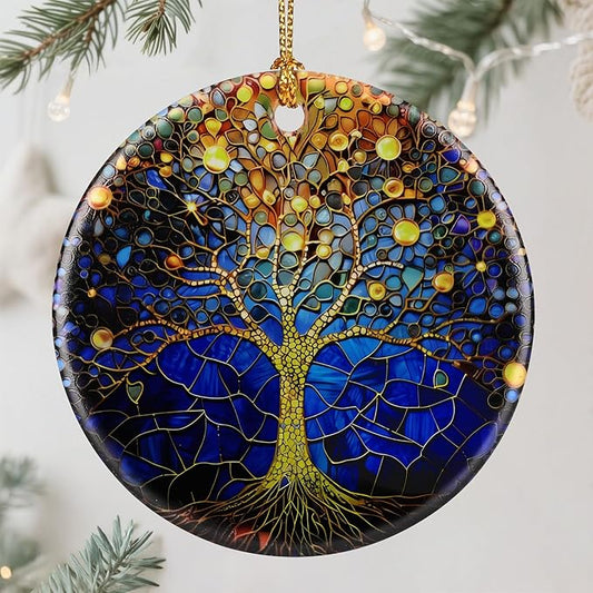 Tree of Life Ornament – Christmas Ornament, Christmas Tree Decor, & Perfect Holiday Decor | Housewarming Gifts, Gifts for Mom and Women