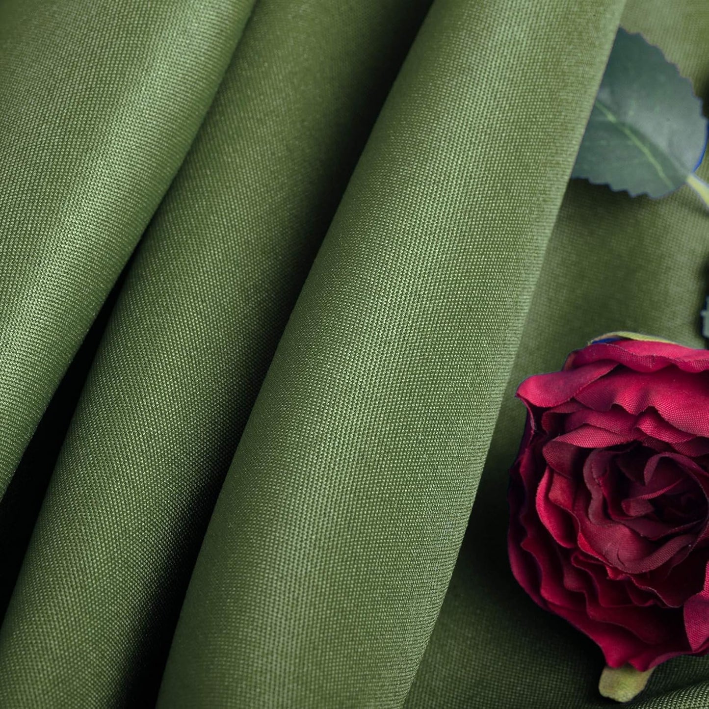 Ascoza 2pack 60x120 Inch Willow Rectangular Tablecloth 6 Feet Table Cloth in Polyester Fabric for Wedding/Banquet/Restaurant/Parties