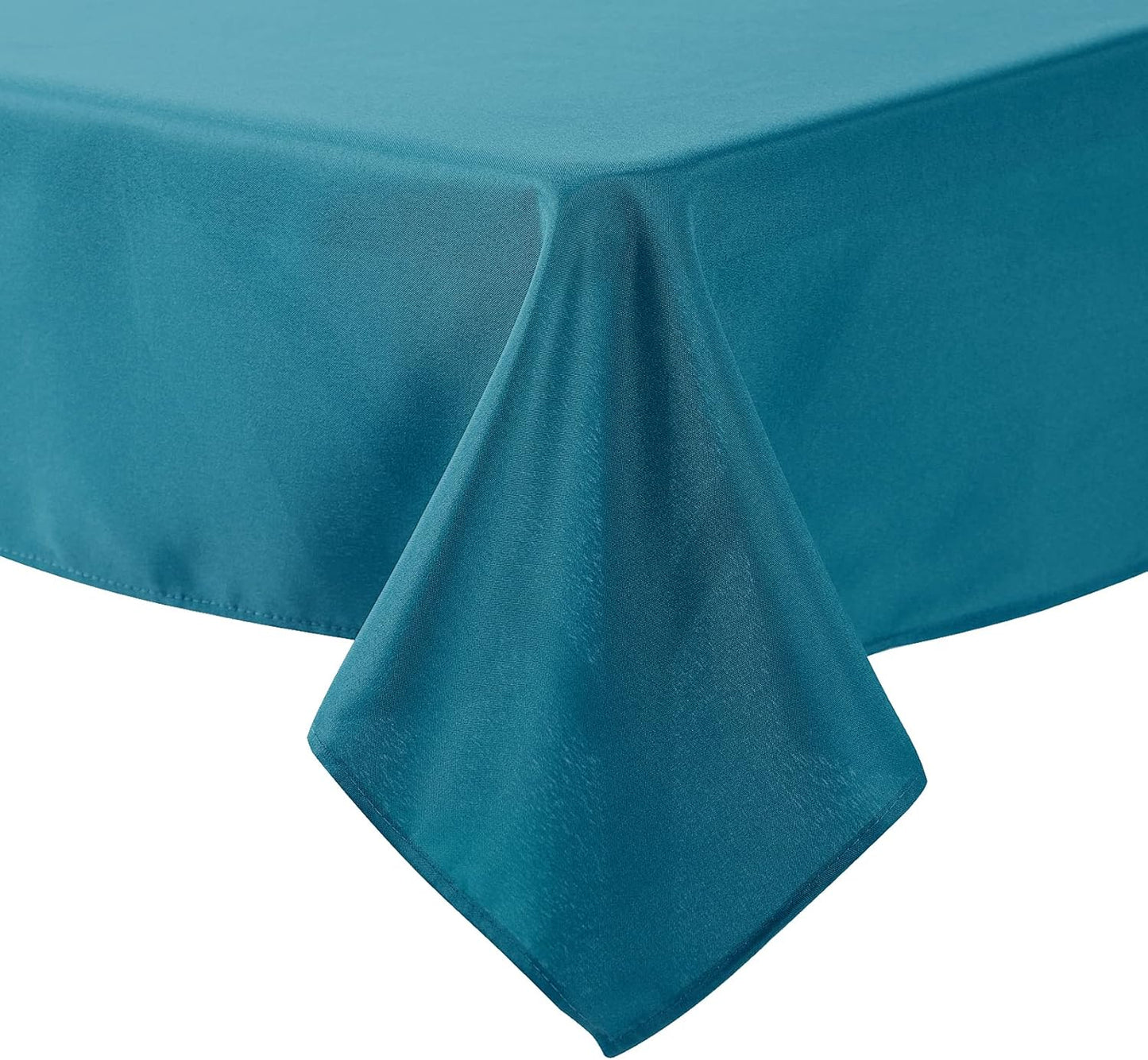 Cupuamon Square Tablecloth 70x70 inch Washable Polyester Fabric Table Cloth for Wedding Party Dining Banquet Decoration（70x70,Caribbean Blue）