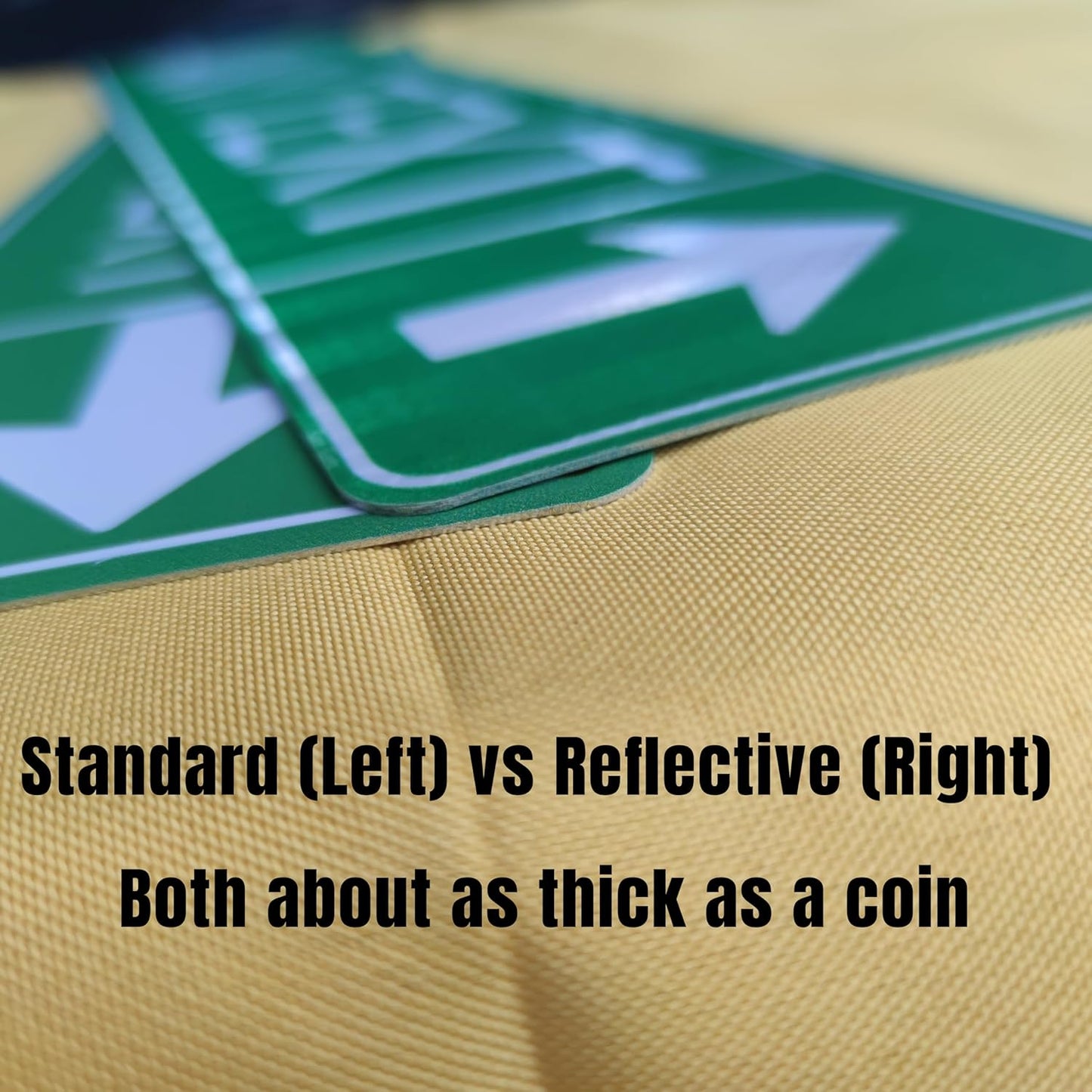 Custom Street Sign, Reflective Option, Directional Arrow Signs, 6x24 Inches, Single/Double Sided, Rust Free Aluminum-UV Protected and Weatherproof