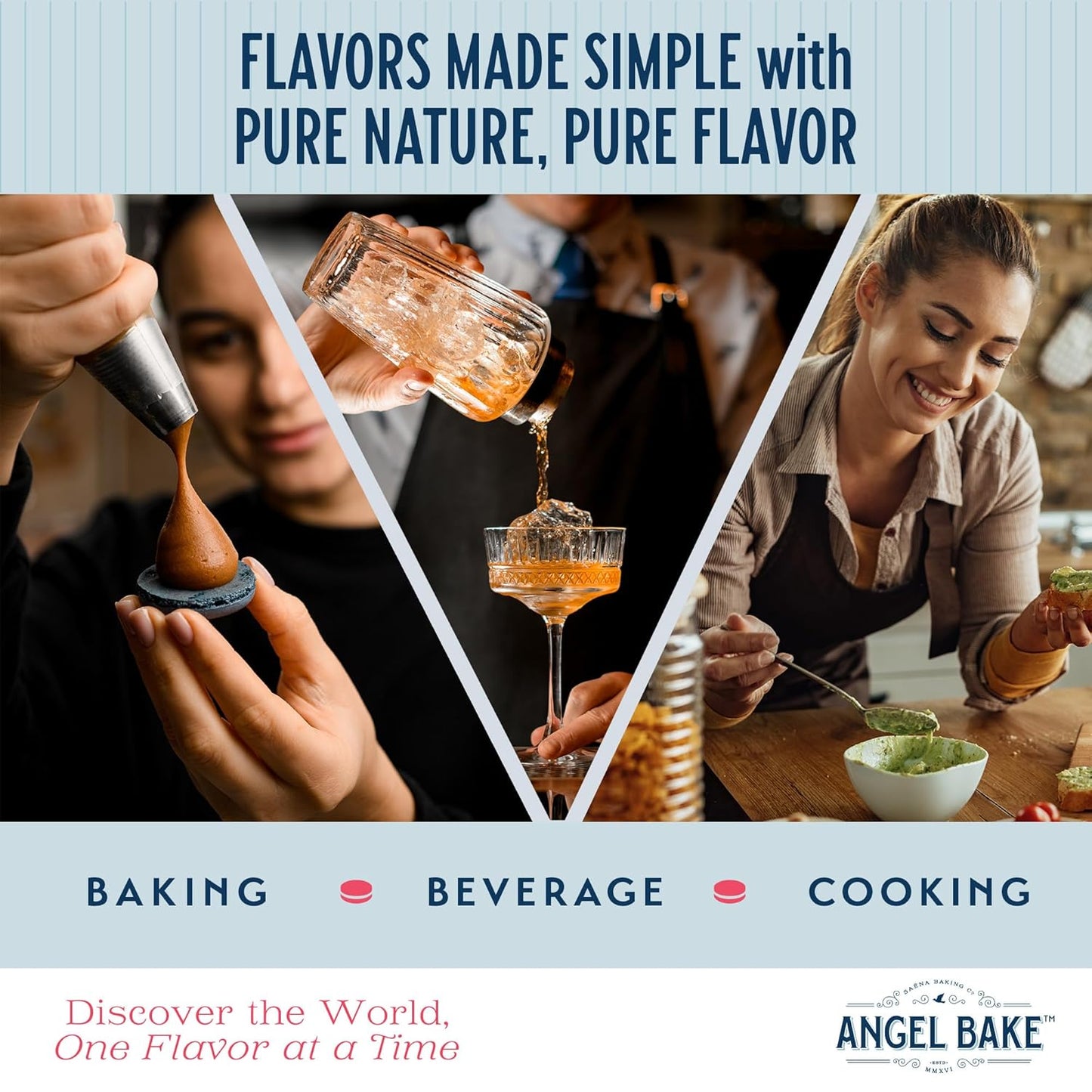 Pure Valencia Orange Extract 5X for Baking and Mixology - Culinary Aromatics, Kosher, Keto Friendly, Vegan, Gluten-Free Flavoring for Cooking, Desserts & Drinks (2 Oz Extract w/ Latex-Free Dropper)