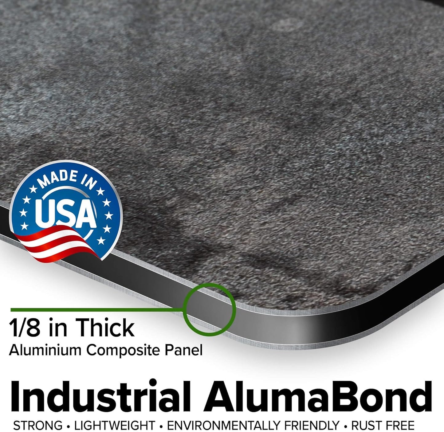 Custom Sign, Custom Street Sign, 11 Font Colors, 13 Font Styles, 4 Hole Options, 22 Sizes, 24x30 Inches, Rust Free DiBound, Fade Resistant, Made in USA by My Sign Center (Grunge Metal)