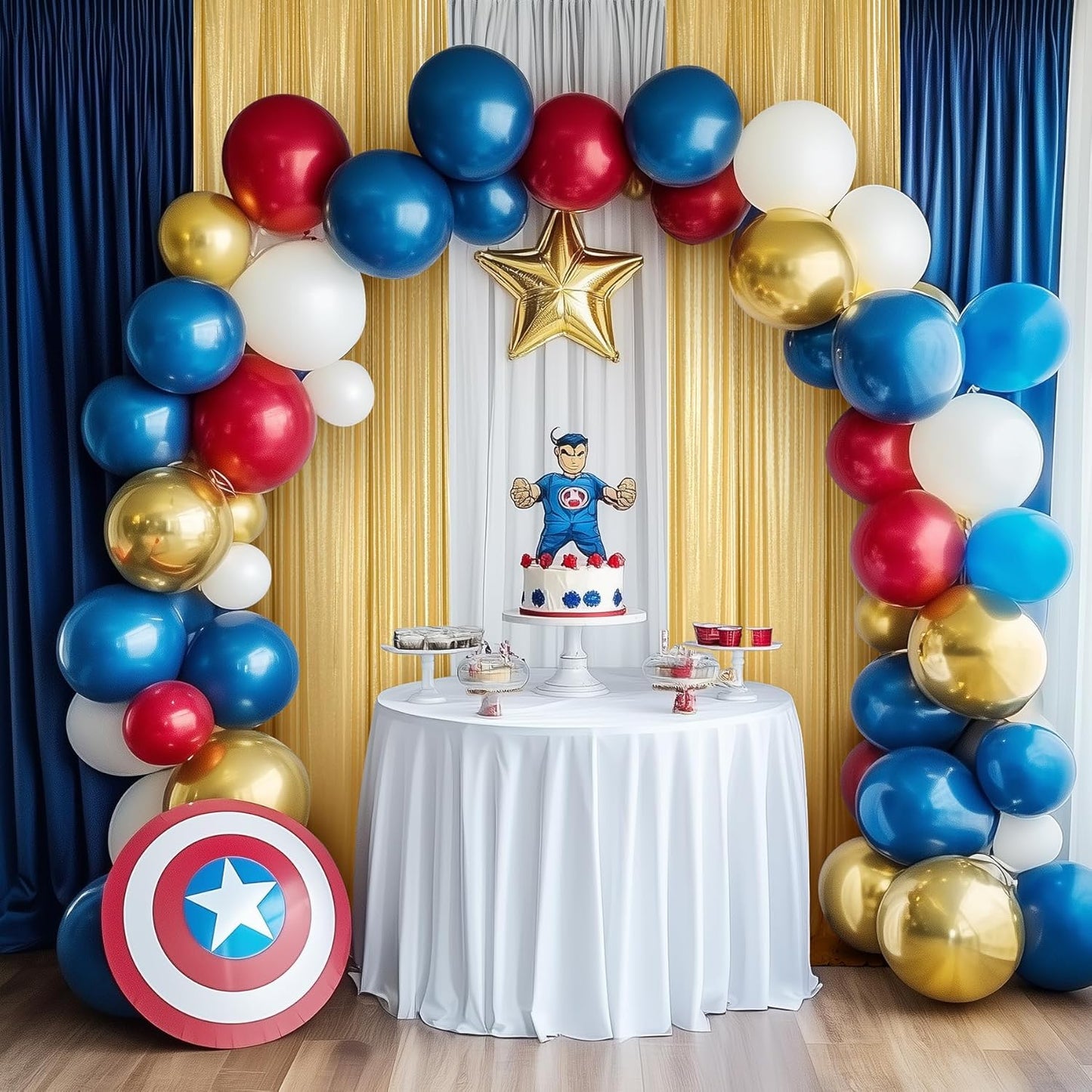 Outpain 10x10ft Gold Sequin Backdrop Curtains -Heavy Duty Gold Photography Backdrops with Non-Shedding Glitter, Wrinkle-Free Stage Drapes for Wedding/Christmas/Studio Shoots (5x10ft 2 Panels)