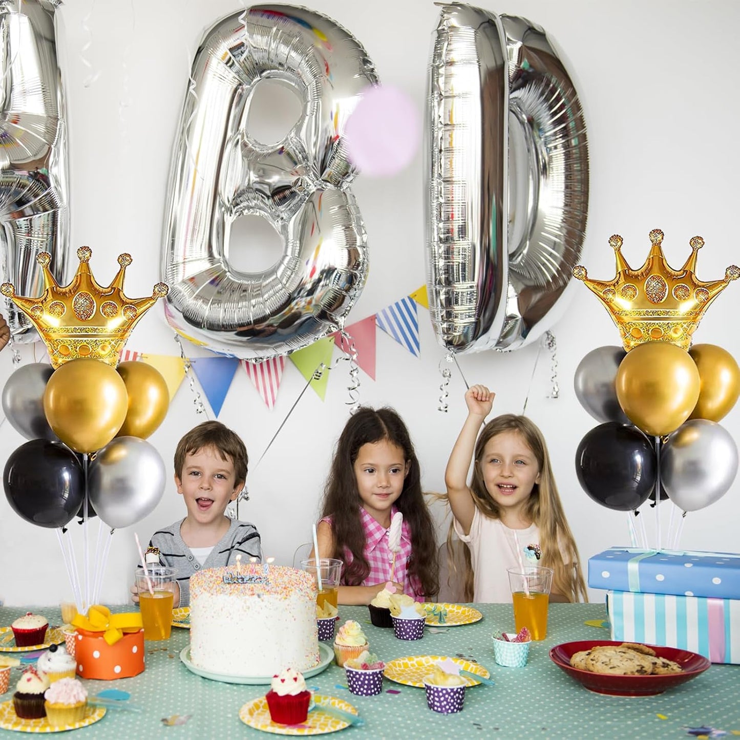 20 Set Balloon Stand Kit - Balloon Sticks With Base for Table Balloon Centerpiece Decorations for Birthday Graduation Gender Reveal Baby Shower Party Decorations