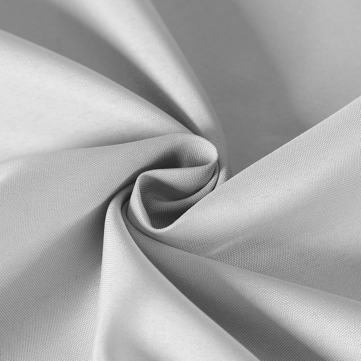 60 inch Round Tablecloth Washable Polyester Table Cloth Decorative Table Cover for Wedding Party Dining Banquet（60 inch,Silver）