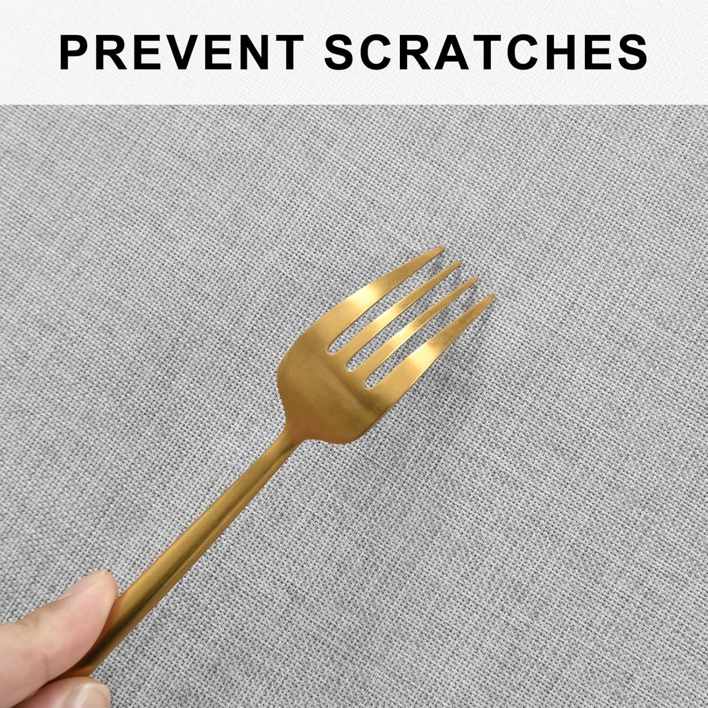 Hiasan Round Linen Tablecloth 108 Inch - Wrinkle and Stain Resistant Washable Polyester Fabric Table Cloth for Dining Room Kitchen Party, Light Grey