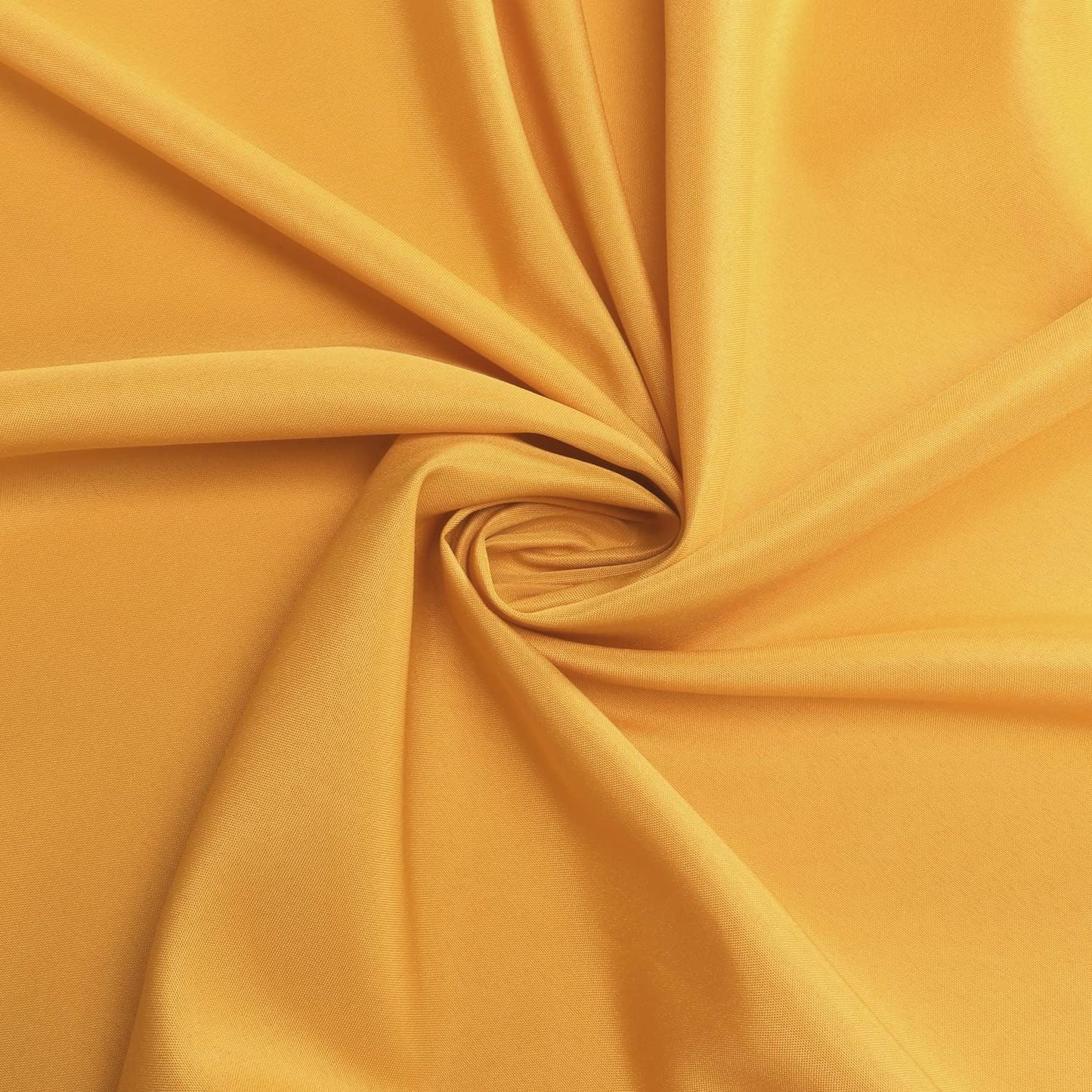 sancua Round Tablecloth - 70 Inch - Water Resistant Spill Proof Washable Polyester Table Cloth Decorative Fabric Table Cover for Dining Tables, Buffet Parties and Camping, Gold