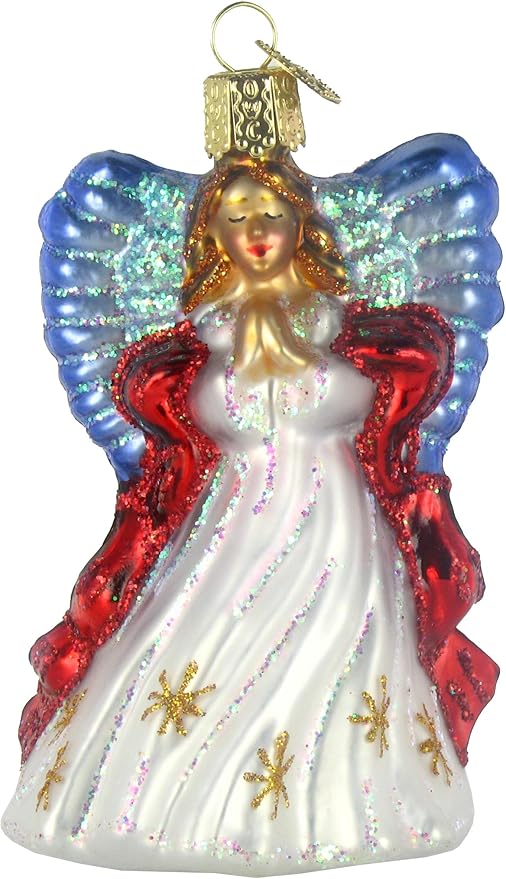 Old World Christmas Nativity Collection Glass Ornament