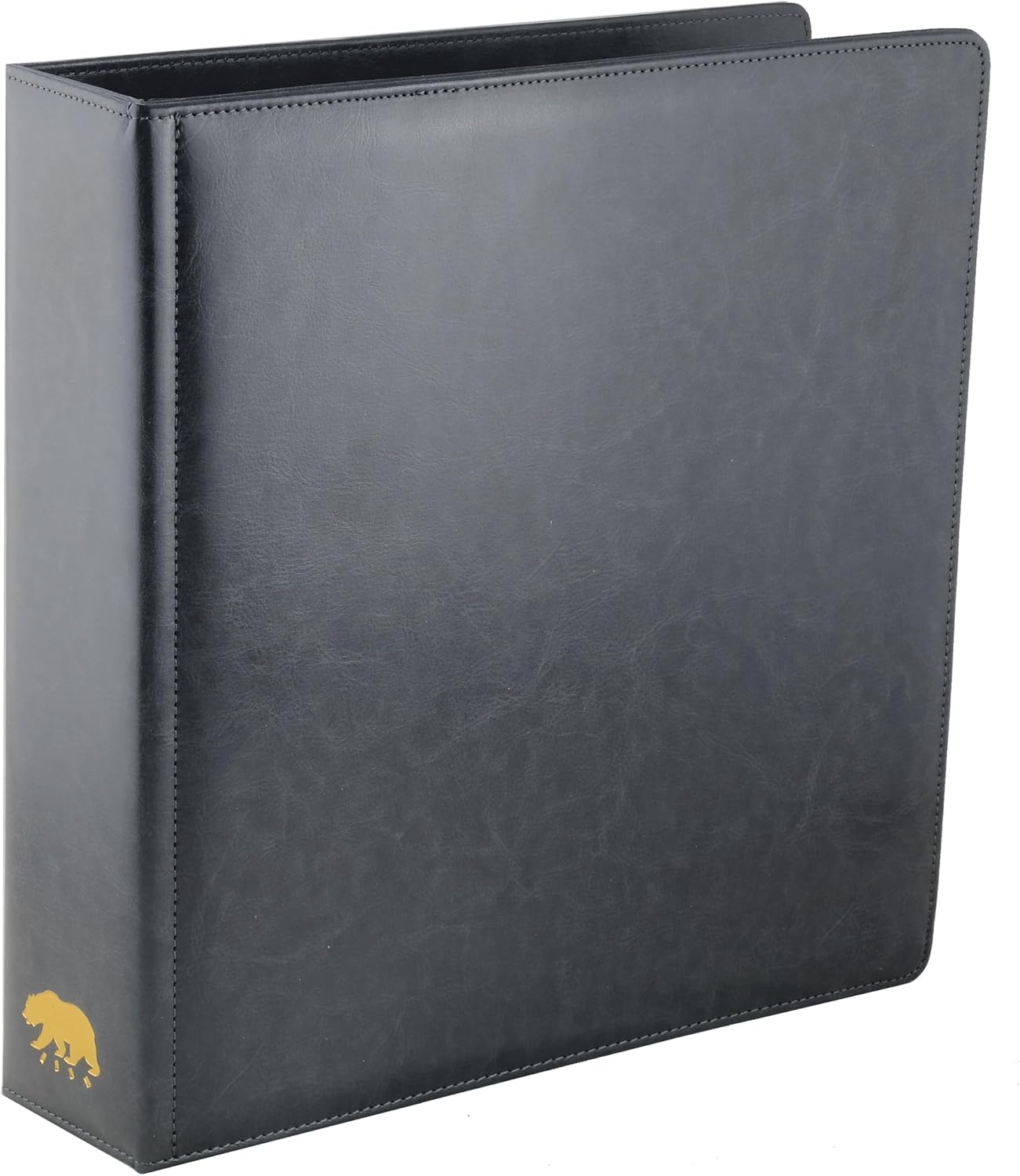 Ursae Minoris Manor Library Deluxe 3 Q-Ring Standard Format Binder for Up to 900 Sports / Trading Cards - Dark Gray