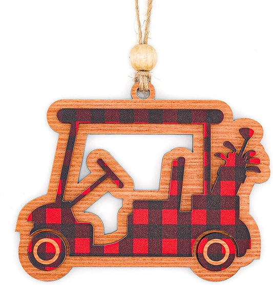 Golf Christmas Ornaments 2025 - Golf Gifts - Golfer Themed Gift - Christmas Ornament 2025 - White Elephant Gifts - Xmas Tree Funny Decoration