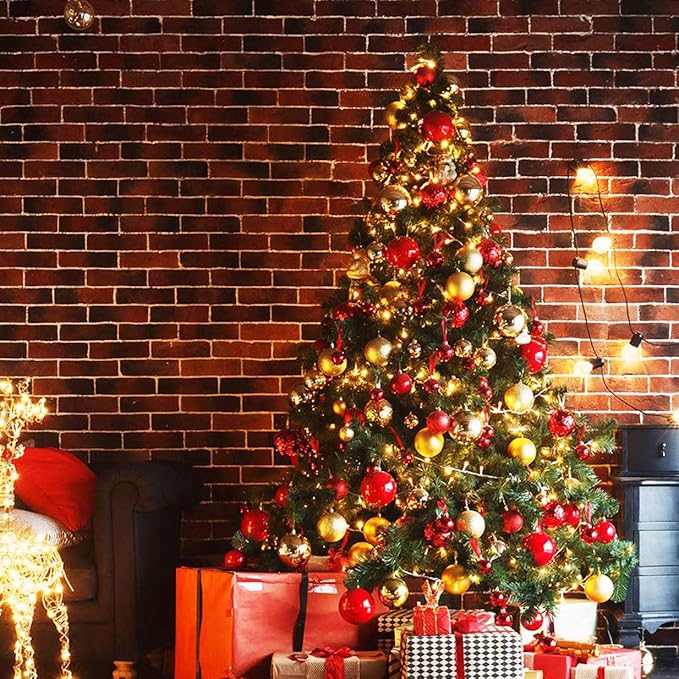 KTKDE Christmas Balls Decoration 36 Pcs/2.36in Christmas Tree Decorations Shatterproof Hanging Ornament Balls for Holiday Wreath Xmas Tree Decor Colorful Ball for Party Event