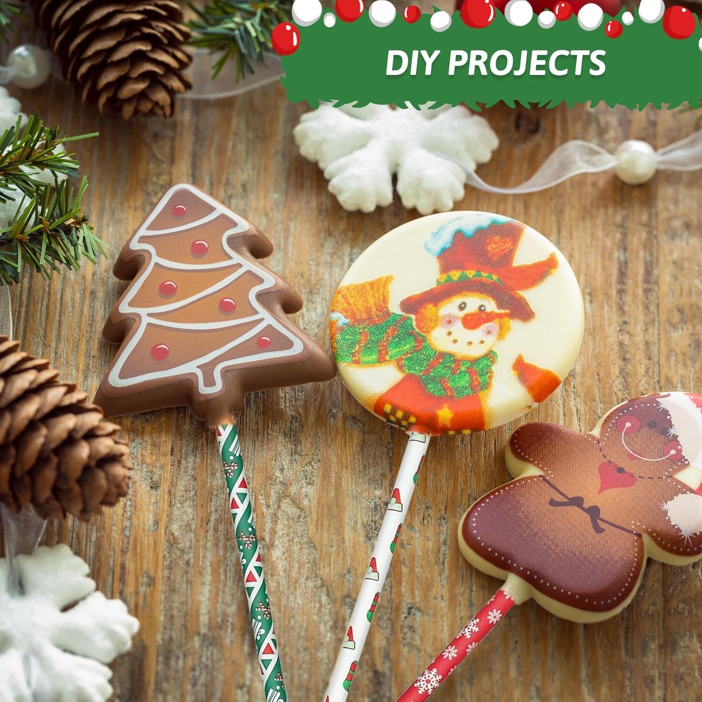 200 Pcs Christmas Paper Straws, 10 Styles Biodegradable Colorful Disposable Drinking Christmas Straws for Christmas Party Supplies, Desserts, Thanksgiving, New Year and Holiday Party Decorations