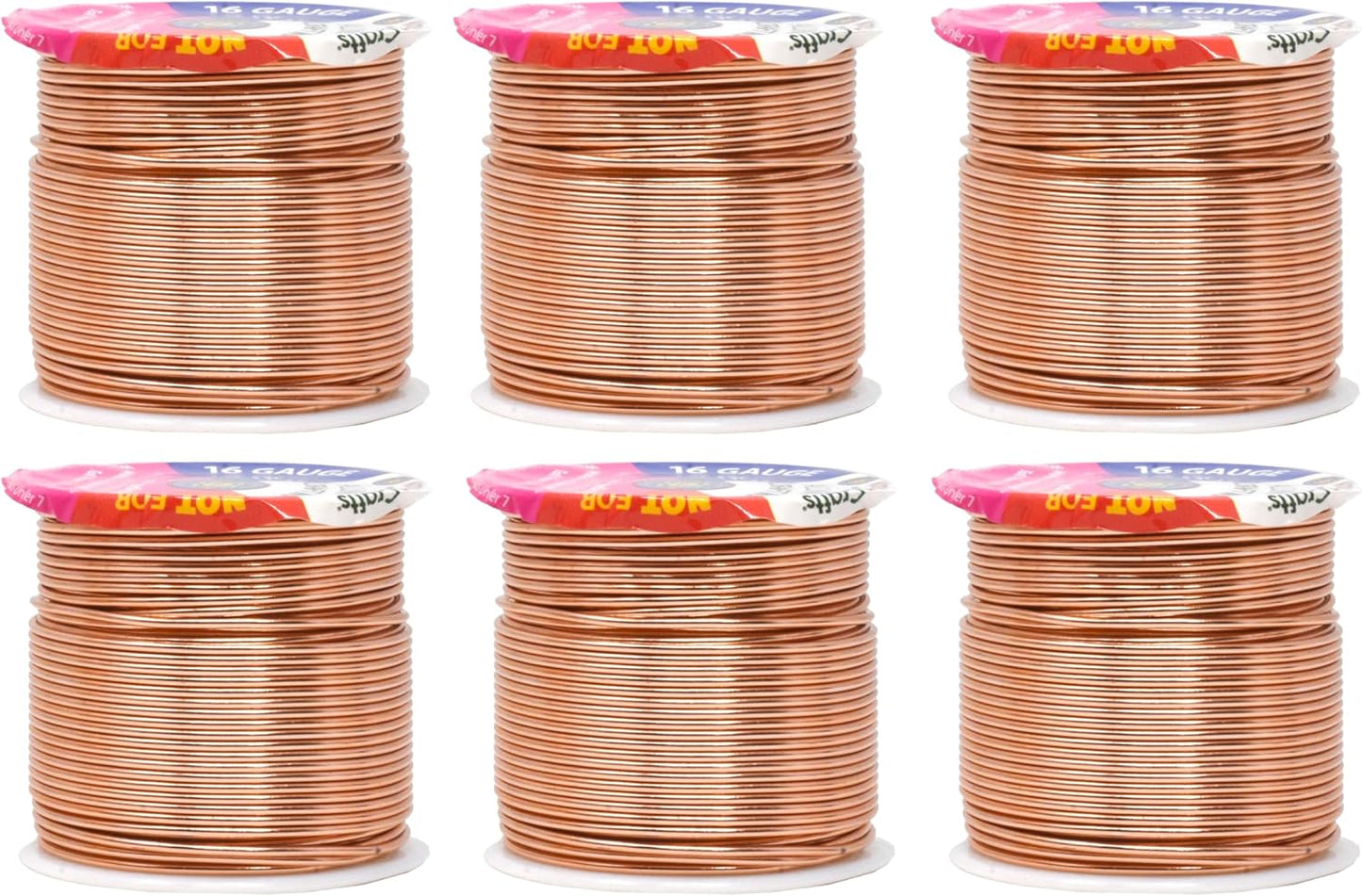 Mandala Crafts 16 Gauge Anodized Aluminum Craft Wire for Jewelry Making – 390 FT Colored Flexible Rose Gold Combo Wire - Bendable for Bonsai Armature Crafting Sculpting