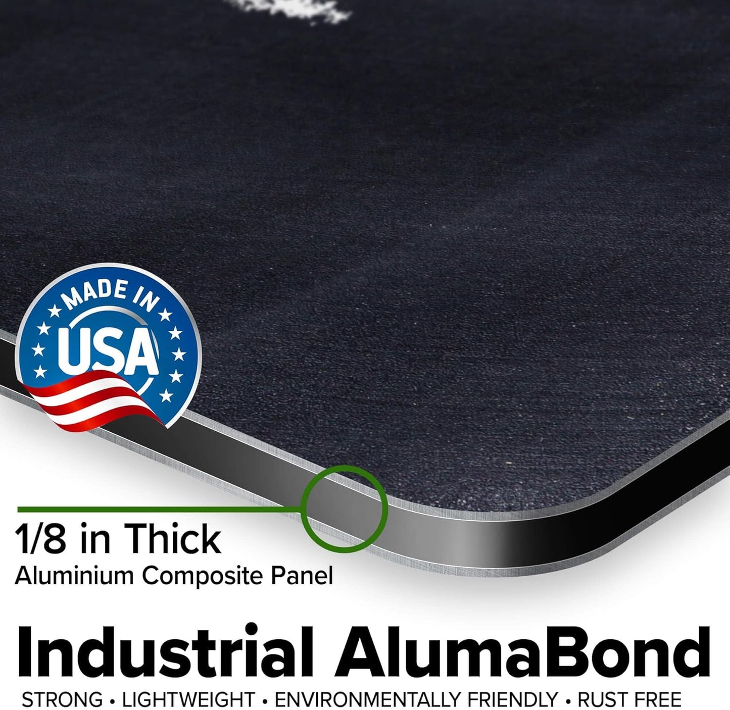 Custom Sign, Custom Street Sign, 11 Font Colors, 13 Font Styles, 4 Hole Options, 22 Sizes, 24x24 Inches, Rust Free DiBound, Fade Resistant, Made in USA by My Sign Center (Chalkboard Black)