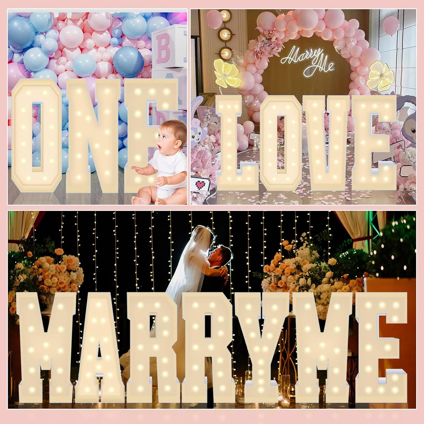 4FT Marquee Plastic Letters Z - Light up Letters Z Are Made from Corrugated Plastic Board - Quick Assembly Without Tools, Disassembled Components Can Be Used for Garage Sale Signs, Yard Sale Signs