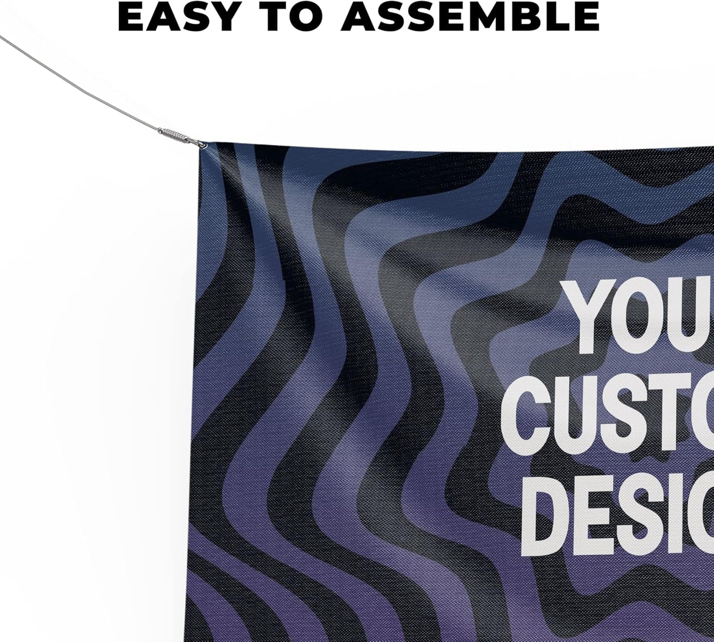 Custom Banner Large By Dreamcontroller | Personalize Polyester Wall Hanging Banner Sign For Outdoor With Image Text Logo For Business Birthday Graduation Event | Made In Usa | Hd Print