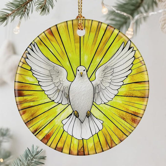 Dove Ornament – Christmas Ornament, Christmas Tree Decor, & Religious Home Decor | Dove Lover Gift, Christian Gifts for Women