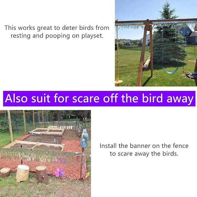 Thick 10 Feet by 15 Inch Royal Blue Foil Fringe Garland - Pack of 3 | Shiny Metallic Tinsel Banner for Parade Floats, Bridal Shower, Wedding, Birthday, Christmas | Wall Hanging Drapes (3)