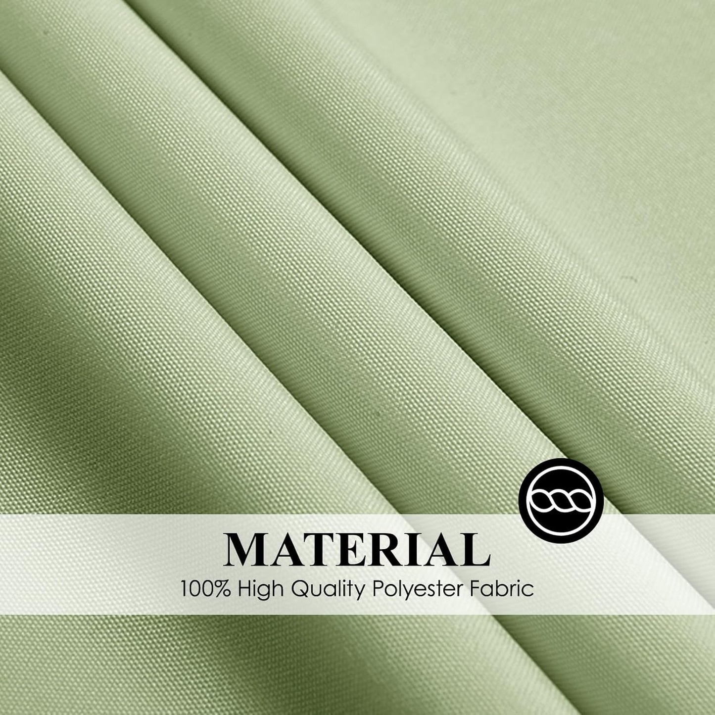 Round Tablecloth 2 Pack 90 Inch Sage Green Tablecloths Washable Decorative Linen Polyester Table Clothes Cover for Dining Table Banquets Buffet Parties and Wedding