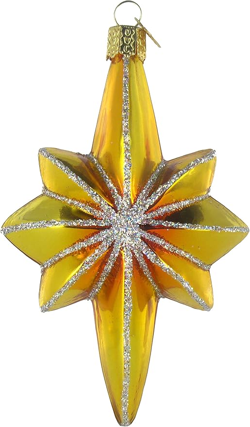 Old World Christmas Nativity Collection Glass Ornament