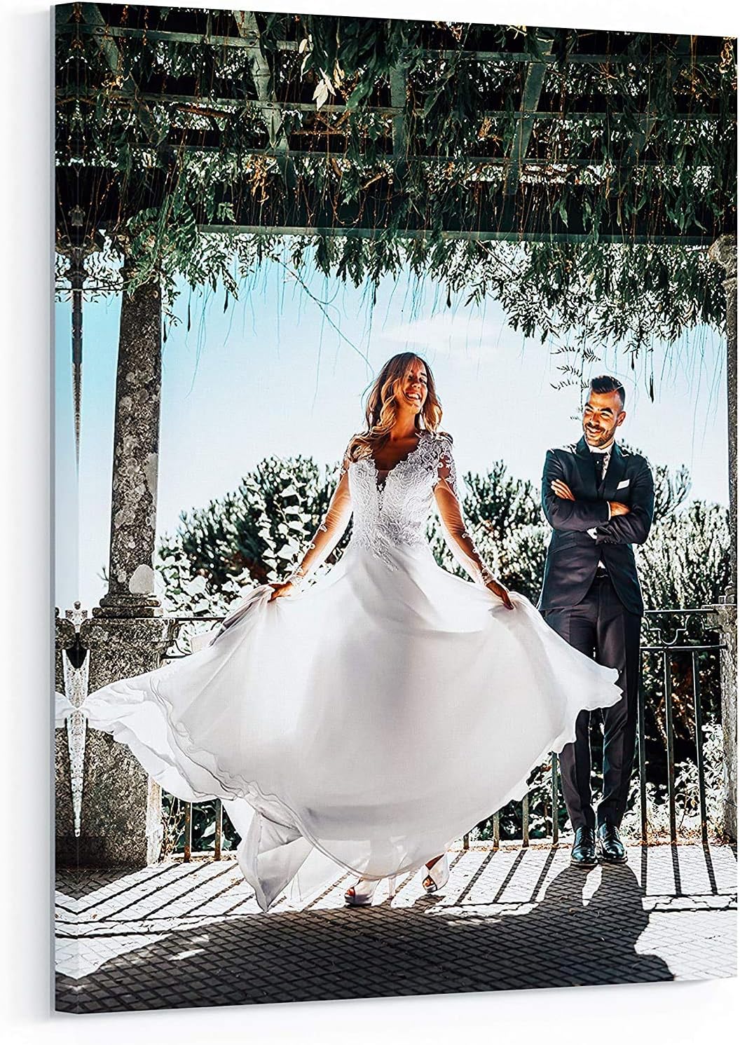 Personalized Custom Canvas Prints: Photo On Canvas (Framed Canvas, 16x20) Transform Your Photos into Stunning Framed Wall Art Digitally Printed Photo To Canvas Ideal for Home Decor