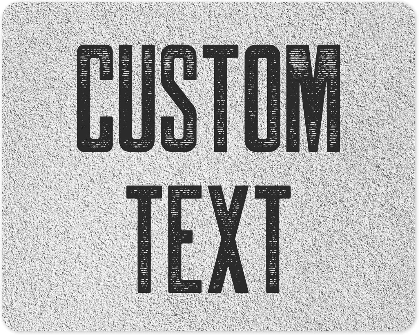 Custom Sign, Custom Street Sign, 11 Font Colors, 13 Font Styles, 4 Hole Options, 22 Sizes, 24x30 Inches, Rust Free DiBound, Fade Resistant, Made in USA by My Sign Center (Concrete)