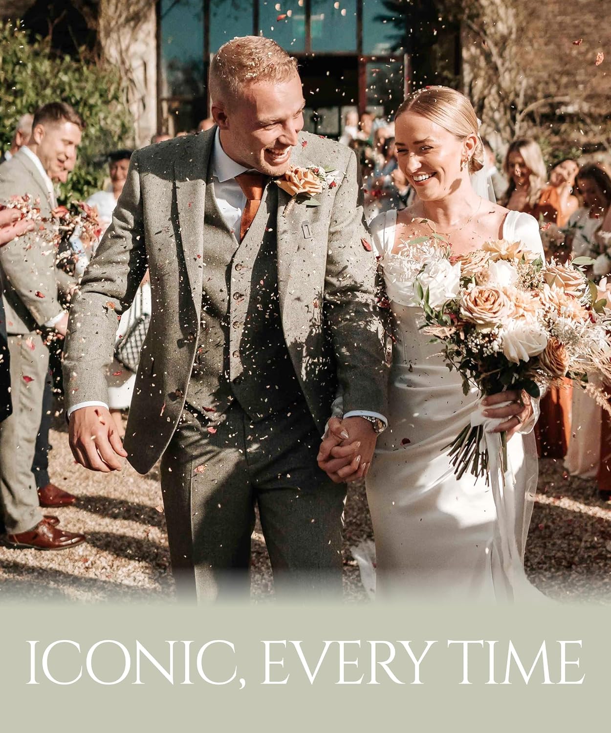 Flora & Bloom Biodegradable Confetti For 28 Guests | Dried Flowers (180g, 0.4lbs) | Wedding Confetti | Jasmine, Lavender & Rose Petals | Wedding Decorations