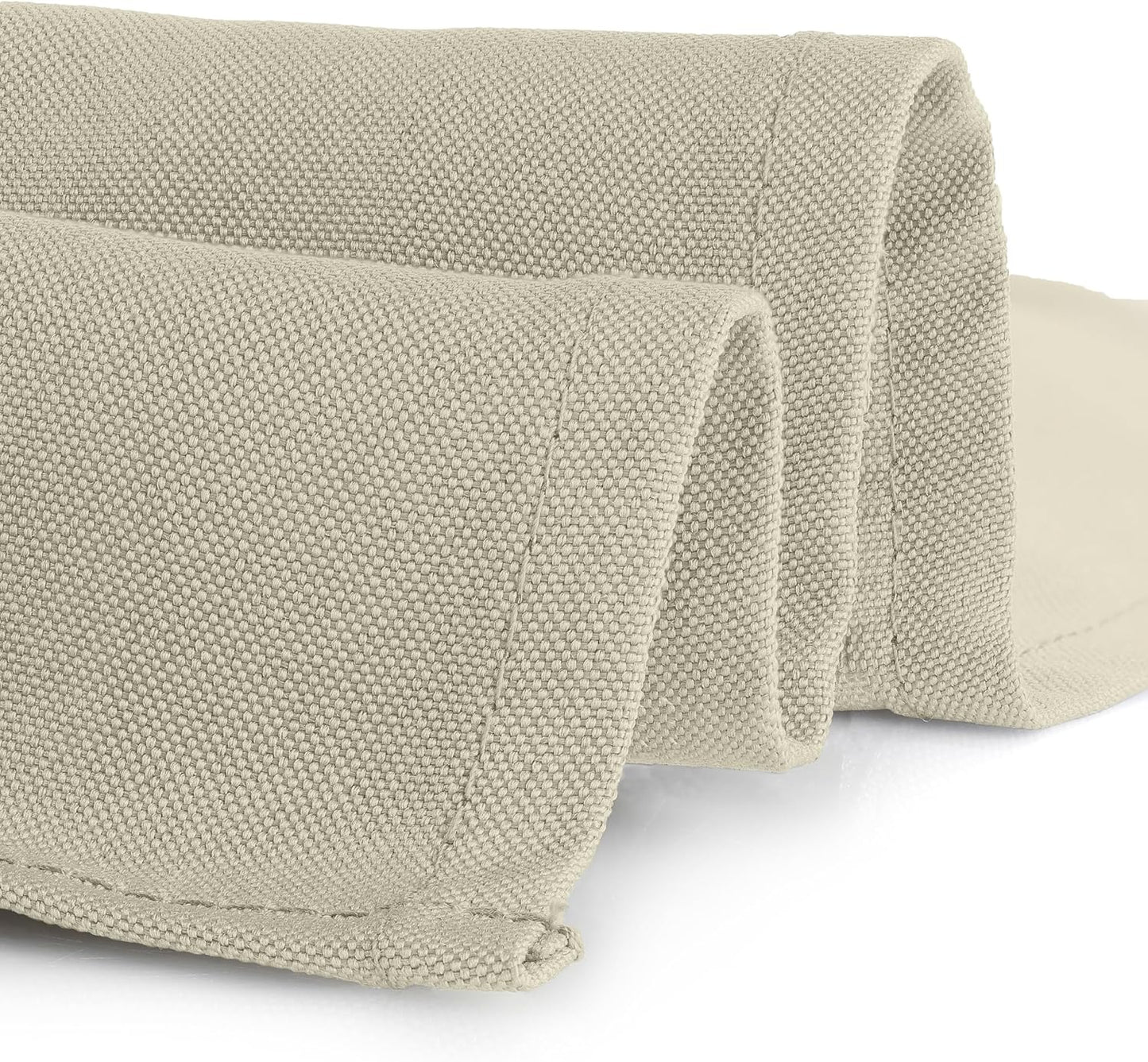 Gee Di Moda Rectangle Tablecloth - 60 x 102" Inch - Ivory Rectangular Table Cloth for 6 Foot Table in Washable Polyester - Great for Buffet Table, Parties, Holiday Dinner, Wedding & More