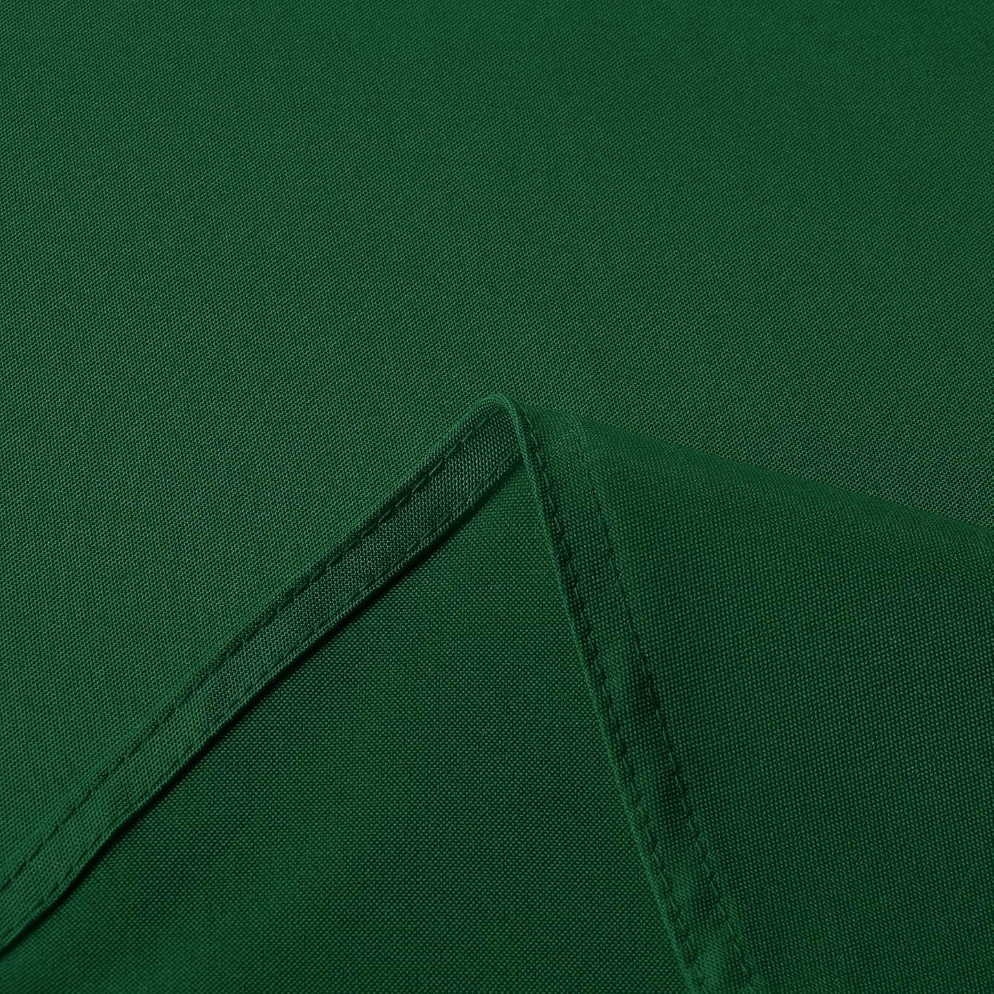 sancua Round Tablecloth - 90 Inch - Water Resistant Spill Proof Washable Polyester Table Cloth Decorative Fabric Table Cover for Dining Tables, Buffet Parties and Camping, Hunter Green