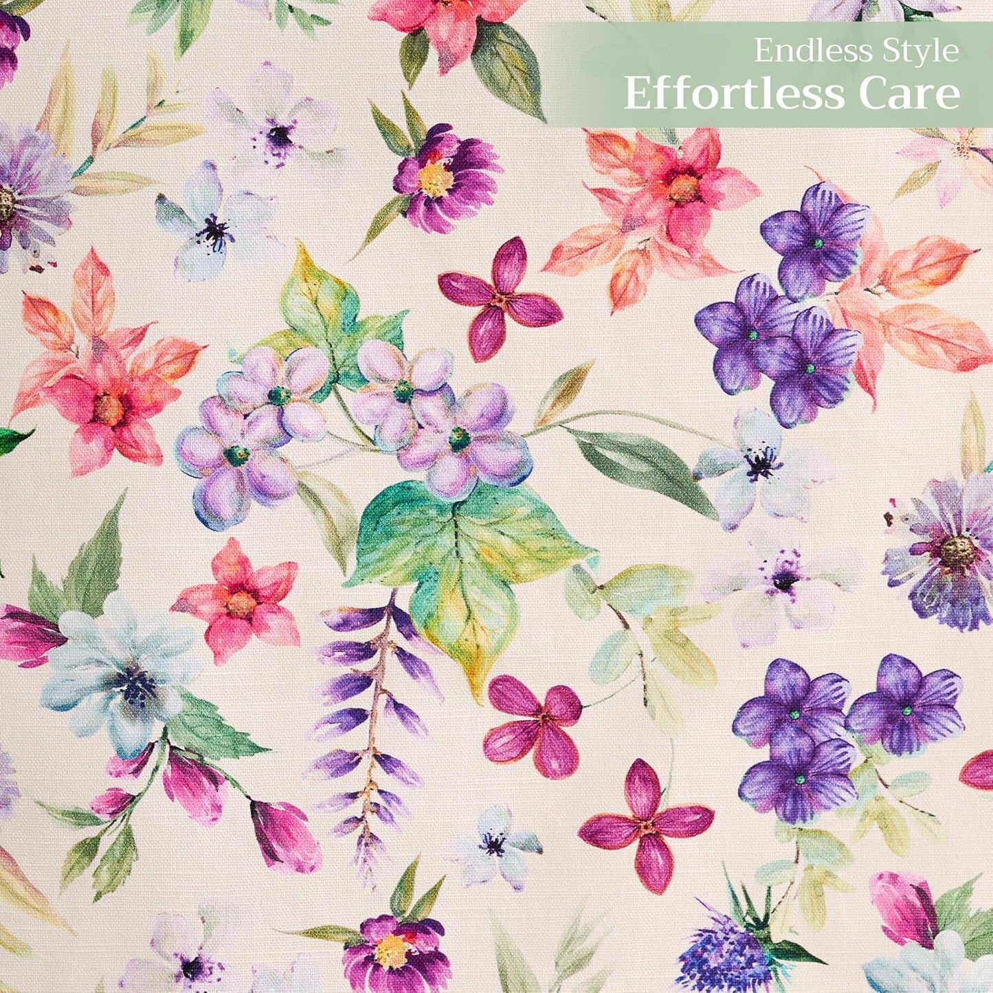 Maison d' Hermine Table Runner 100% Cotton Single Layer Table Runners 108 inches Long Decorative for Home Kitchen Dining Party Baby Shower Wedding Bridal Shower Spring Summer (Chardon, 14.50" x 108")