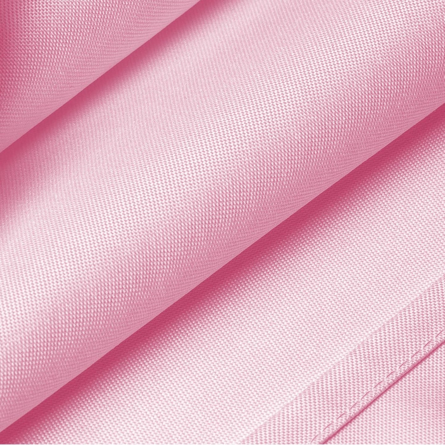 Lann's Linens - 10 Premium 108" Round Tablecloths for Wedding/Banquet/Restaurant - Polyester Fabric Table Cloths - Pink