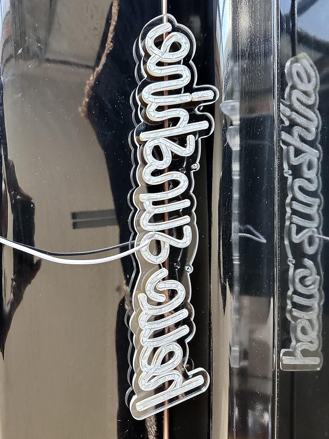 LED Neon Sign Night Light for Wall Party Décor Bedroom Room Bar Wedding Home Birthday Art Decoration Christmas with USB Chain Light modulator 5v (lets party blue)