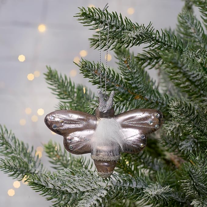 Primitives by Kathy Glass Ornament - Insect Christmas Ornament Holiday Décor Hanging Tree Decorations Festive Party Themed Gift